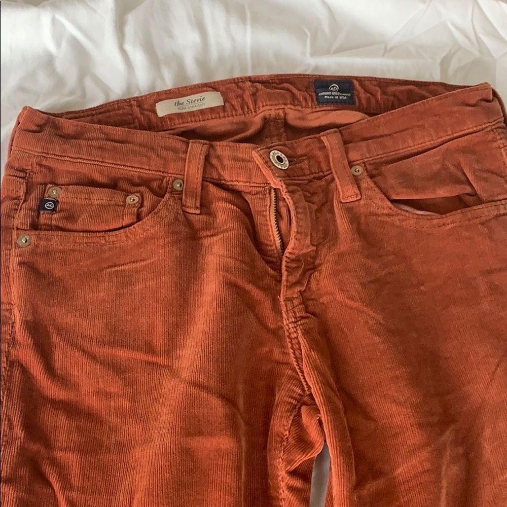 AG Jeans The Stevie Slim Straight Corduroys